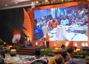 Bupati Luwu Hadiri Mukernas dan Perayaan HUT KKSS Ke-49 di Makassar