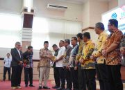 Bupati Luwu Hadiri Kunjungan Kerja dan Rapat Koordinasi Menteri ATR/BPN di Kantor Gubernur Sulsel