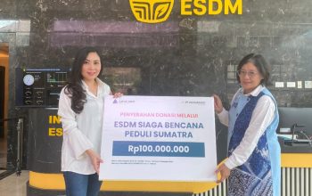 PT Masmindo Dwi Area Salurkan Donasi melalui Program ESDM Siaga Bencana Peduli Sumatera