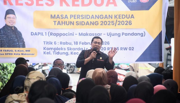 Reses di Kelurahan Kassi-Kassi, Wakil Ketua 2 DPRD Makassar Anwar Faruq Komitmen Perjuangkan Warga