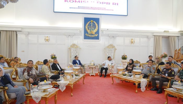 Pemkab Luwu Bahas DOB Luwu Raya Bersama Ketua Komisi II DPR RI di Makassar
