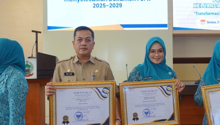 Pemkab Luwu Terima Penghargaan Program MBG 3B dari BKKBN