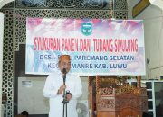 Bupati Luwu Serahkan Combine Harvester, Dorong Peningkatan Produksi Pertanian