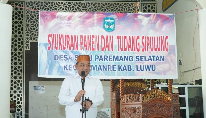 Bupati Luwu Serahkan Combine Harvester, Dorong Peningkatan Produksi Pertanian