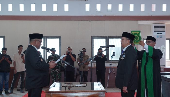Patahudding Lantik Muhammad Rudi sebagai Sekda Luwu, Fokus Percepat Pembangunan Daerah