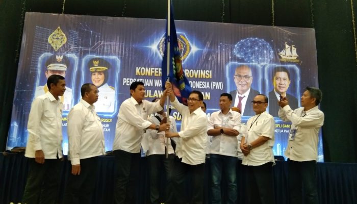 PWI Sulsel Tuntaskan Konferensi, Suwardi Thahir Terpilih Aklamasi