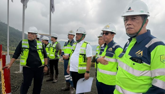 Bupati Luwu Tinjau Awak Mas Project, Progres Konstruksi Dinilai Signifikan