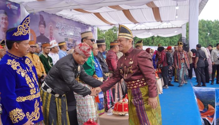 Wabup Luwu Hadiri Hari Jadi Luwu Timur, Perkuat Kolaborasi Luwu Raya