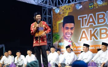 Tabligh Akbar UAS Diikuti Ribuan Jamaah, Bupati Luwu Jadikan Agenda Tahunan