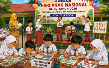 SDN 25 Radda Peringati Hari Anak Nasional dengan Lomba Kreativitas dan 25’s Got Talent