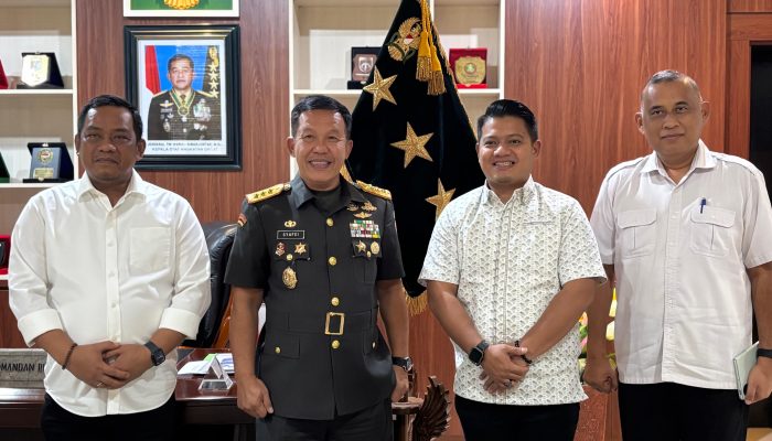 Bupati Luwu dan Wakil Bupati Temui Pusterad, Perkuat Sinergi Pembangunan Daerah