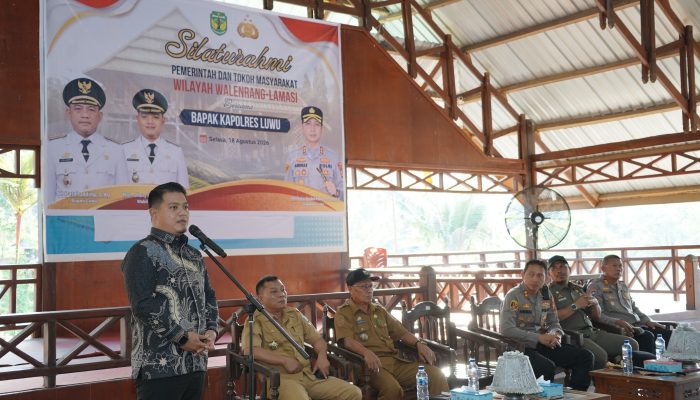 Wabup Luwu Temui Kapolres, Sinergi Jaga Kamtibmas di Walenrang-Lamasi