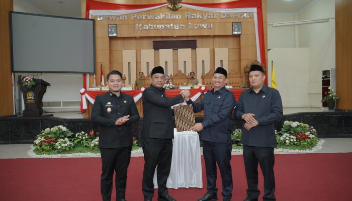 KUA-PPAS APBD Luwu 2027 Ditetapkan, Pendapatan Diproyeksi Rp1,716 Triliun