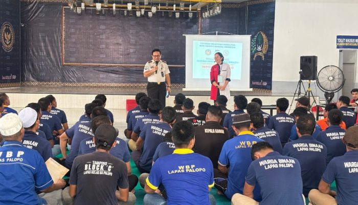 Lapas Palopo Gelar Pelatihan Moralitas Bagi Warga Binaan