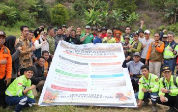 Gandeng Pemda Luwu, PT Masmindo Simulasi Penanganan Karhutla
