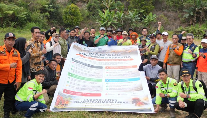Gandeng Pemda Luwu, PT Masmindo Simulasi Penanganan Karhutla