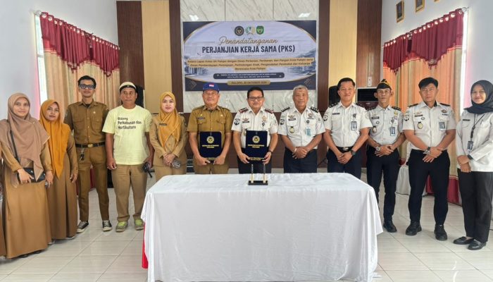 Lapas Palopo dan Dinas Pertanian Tanda Tangani PKS Pembinaan Kemandirian WBP